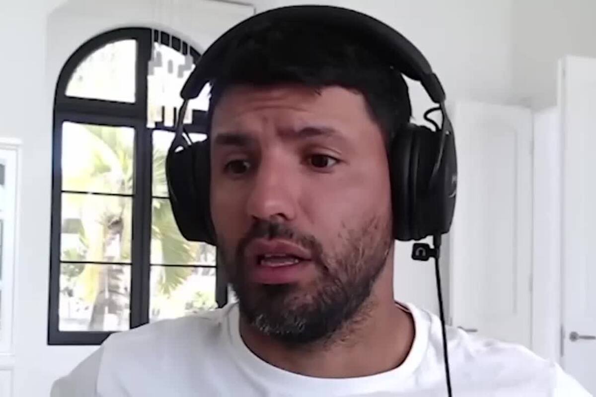 El Kun Agüero subrayó que a Messi “no le duele nada”