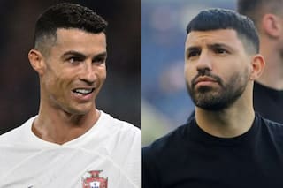 El Kun Agüero sumó a Messi a su empresa y respondió una chicana sobre Cristiano Ronaldo