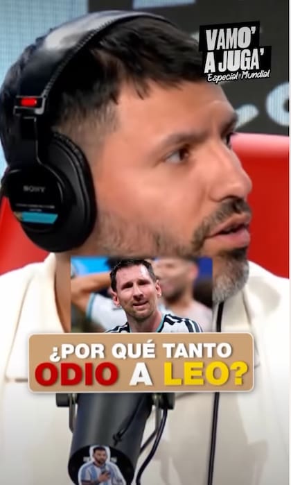 El Kun Agüiero se refirió a la polémica sobre Messi (Captura Instagram)