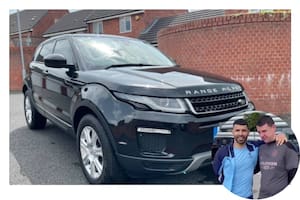 El Kun donó una camioneta Range Rover para el staff del City