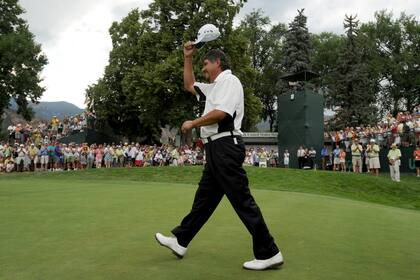 El l Senior US Open que Romero ganó en el 2008, fue uno de sus principales títulos profesionales