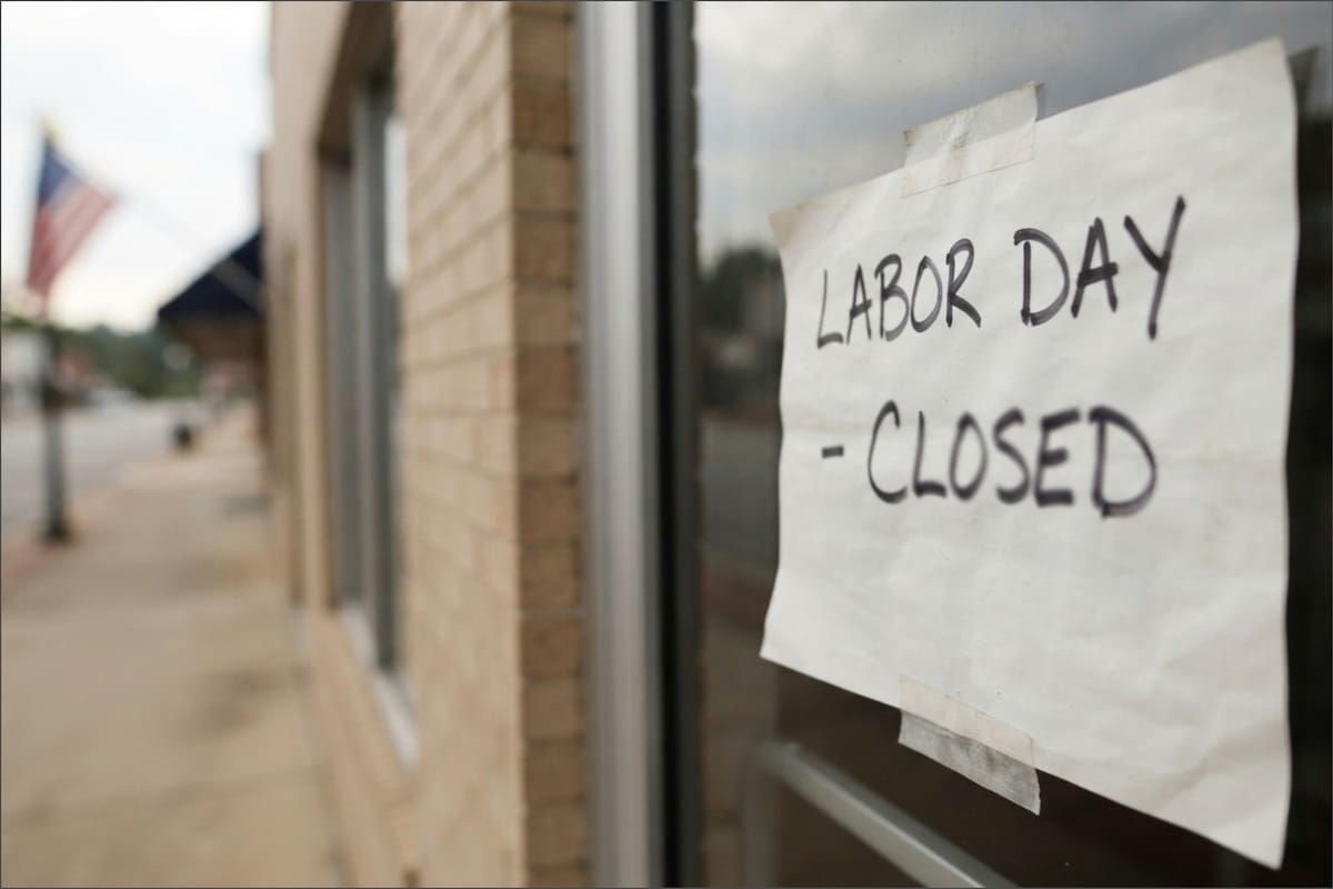 El Labor Day en Estados Unidos se celebra el primer lunes de septiembre, y varios negocios y oficinas gubernamentales cerrarán por este motivo
