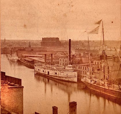 El Lac La Belle se hundió el 13 de octubre de 1872 tras una gran tormenta (Shipwreck World)