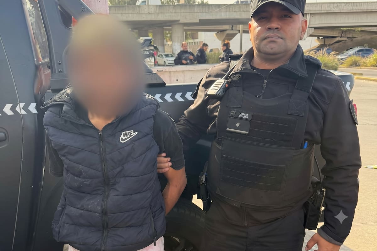 El ladrón de motos fue apresado luego de intentar huir a pie