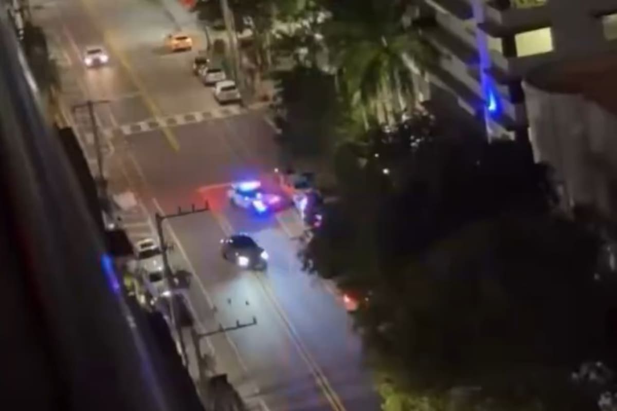 El ladrón que huyó con la Ferrari fue perseguido por la policía de Miami