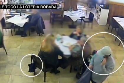 El ladrón se robó un bolso del respaldo de la silla de un restaurante y dentro había un billete de lotería que salió premiado