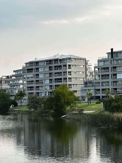 El lago central de Nordelta tiene más de 300 hectáreas