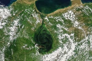 El lago de Maracaibo, en el occidente de Venezuela, fue símbolo de la industria petrolera y motor económico nacional y regional