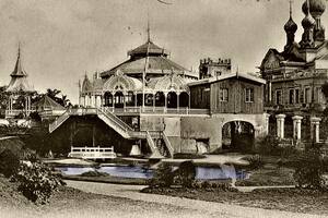 El lago de Parque Lezama era tan lindo que se utilizaba como postal para enviar por correo a distintas partes del mundo