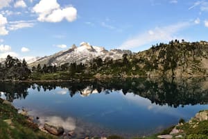 El lago Gourg de Rabas en el macizo de Néouvielle