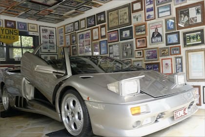 El Lamborghini Diablo VT Roadster de 1998 fue uno de los vehículos más destacados de la colección de Rod Stewart