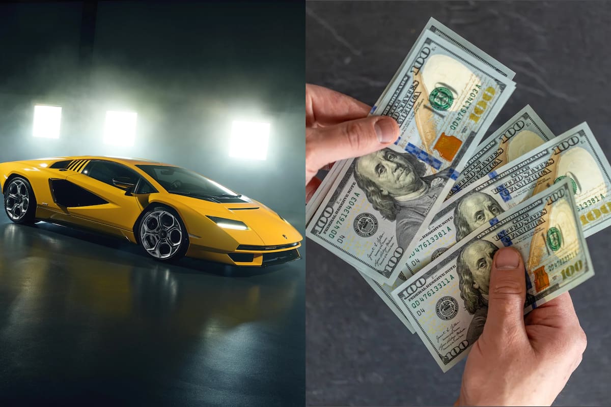 El Lamborghini STO pertenece a una empresa de alquiler de vehículos de lujo