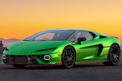 El Lamborghini Temerario, con un motor V8 de 4.0 litros con doble turbocompresor