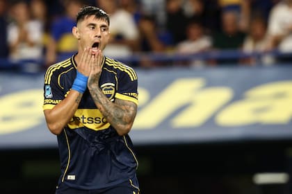 El lamento de Adam Bareiro sintetiza lo que fue Boca ante Gimnasia de Mendoza