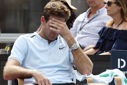 El lamento de Delpo tras caer en la final
