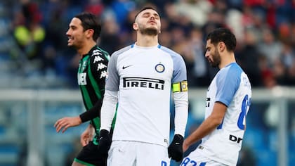El lamento de Icardi tras el penal malogrado