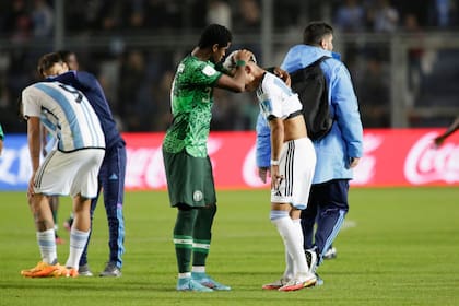 El lamento de Juan Gauto luego de la eliminación en el Mundial Sub 20; la Argentina se despidió rápidamente de la competencia.