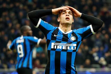 El lamento de Lautaro Martínez, que igual jugó un muy buen partido