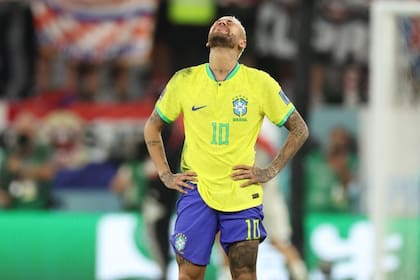 El lamento de Neymar tras quedar eliminado del Mundial de Qatar 2022