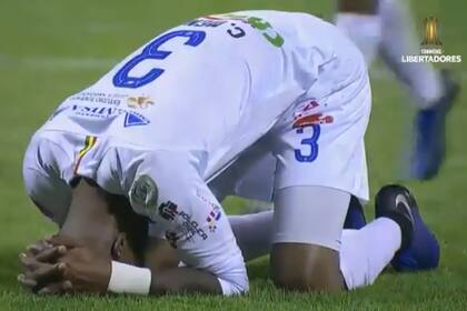 El lamento de uno de los goles en contra de Mena en esta Copa Libertadores