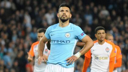 El lamento del Kun Agüero tras el penal