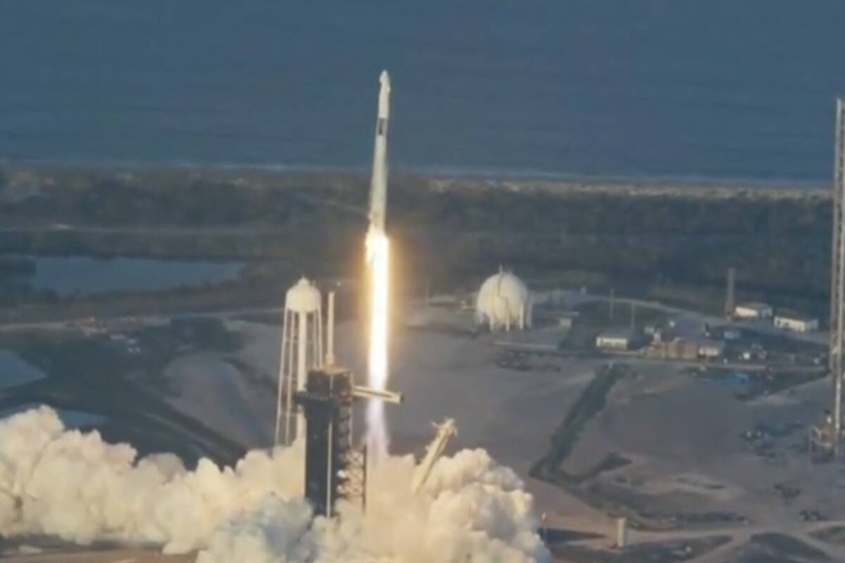 El lanzamiento del Falcon 9 con la Crew-10