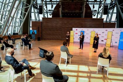 El lanzamiento fue en el CCK, que fue la sede del Correo Argentino por más de 80 años