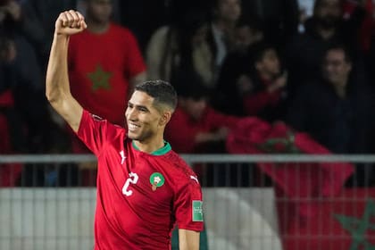 El lateral derecho Achraf Hakimi es la principal figura de Marruecos en los Juegos de París 2024
