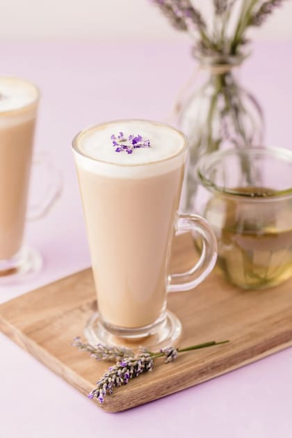 El "Lavander Latte" tiene un gusto floral