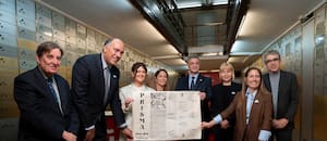 Piezas invaluables de Borges ingresan en la bóveda del Cervantes en Madrid