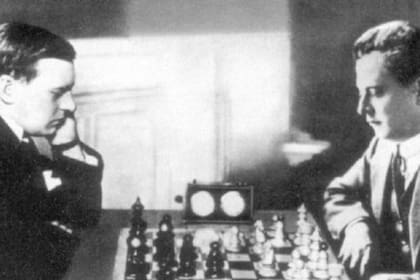 El legendario match entre Alekhine y Capablanca de 1927 en Buenos Aires.