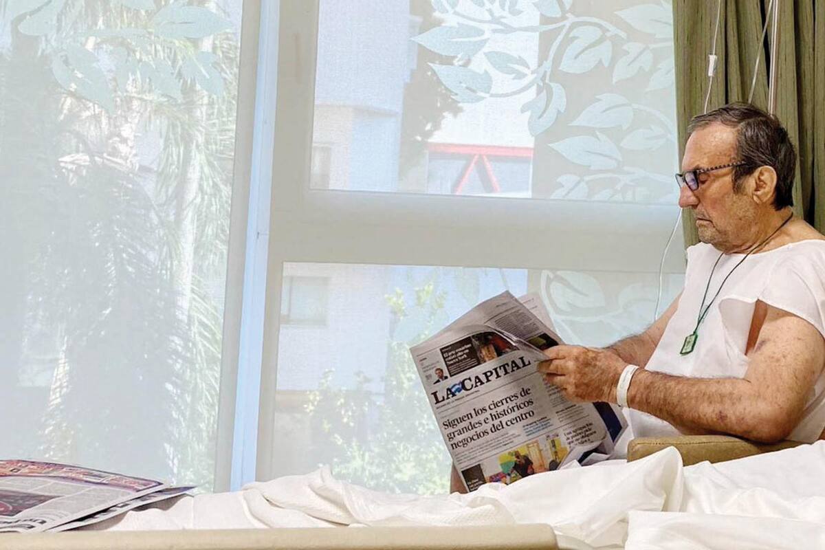 El legislador “mantiene parámetros hemodinámicos dentro de los rangos normales”, según el parte médico