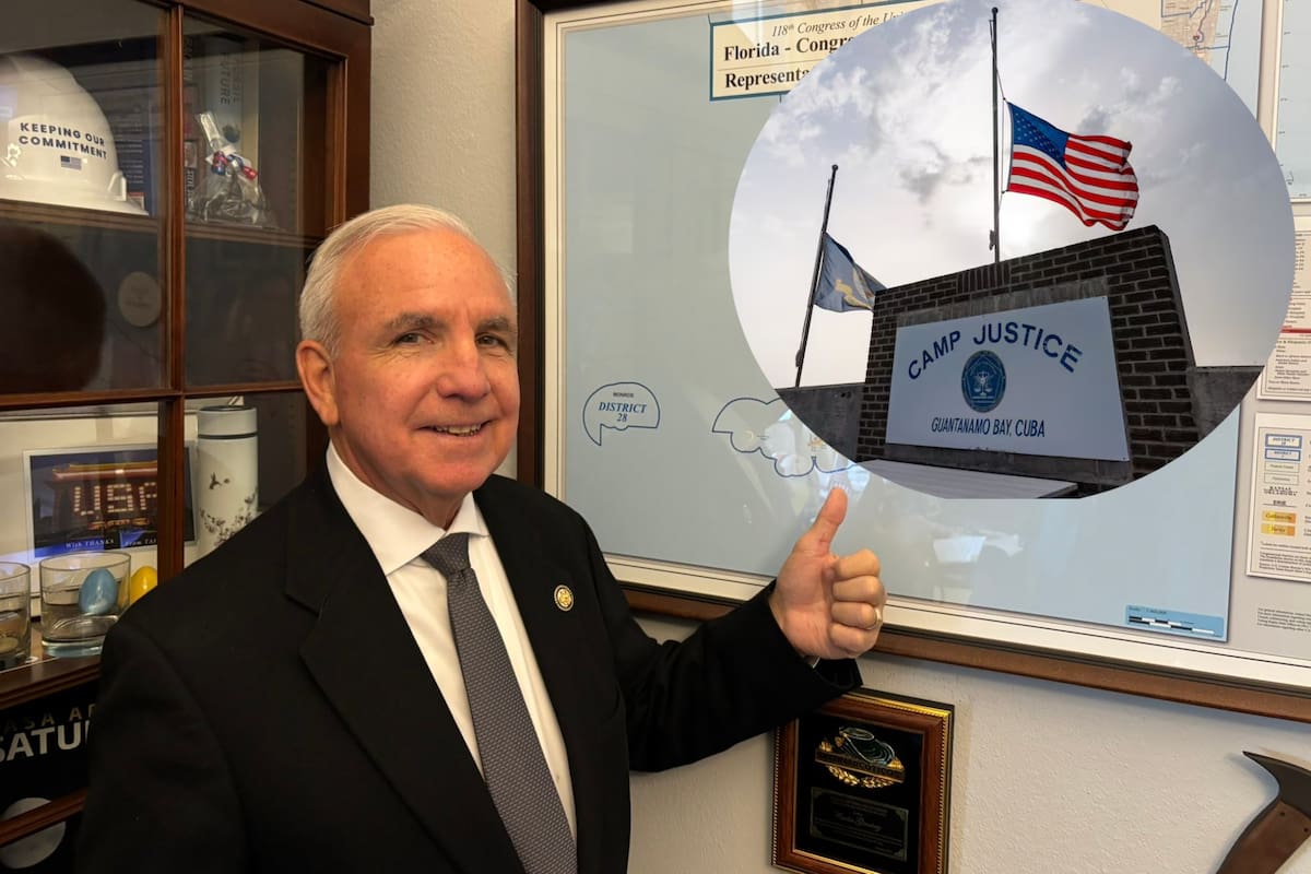 El legislador republicano regresó a Cuba después de casi siete décadas en Estados Unidos