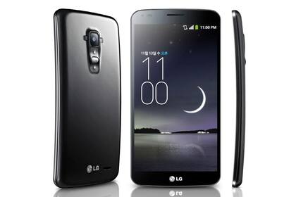 El LG G Flex era un teléfono curvo y flexible, también conocido por tener una tapa de batería que en teoría se autocuraba de los rayones