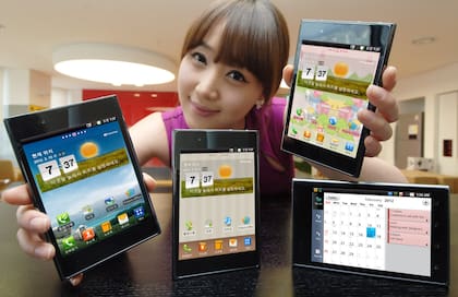 El LG Optimus Vu, la respuesta de la compañía al Galaxy Note, tenía una pantalla en formato 4:3, como usaban los monitores de PC de entonces
