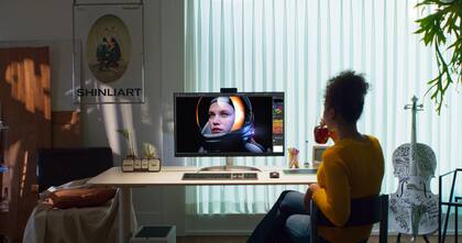 El LG UltraFine Display es un panel convencional de 31,5 pulgadas