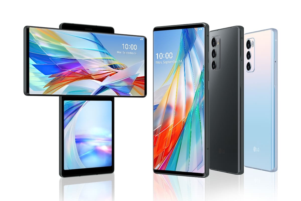 El LG Wing tiene una pantalla que rota para mostrar la que está oculta atrás