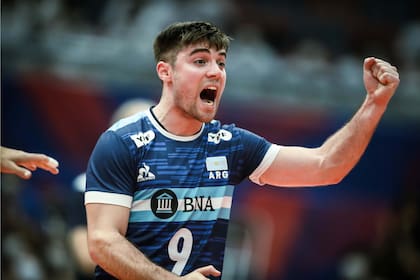El líbero Santiago Danani fue el mejor receptor de la primera fase de la Nations League