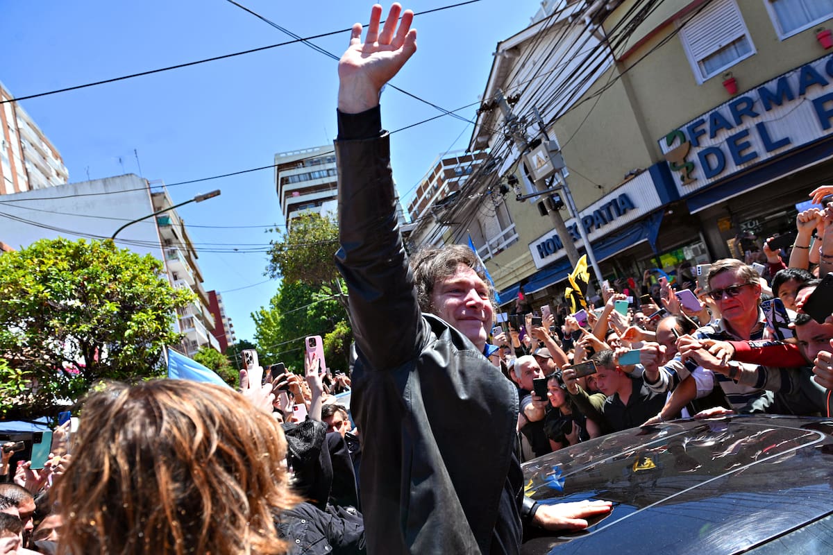 El libertario recorrió San Isidro y Tres de Febrero
