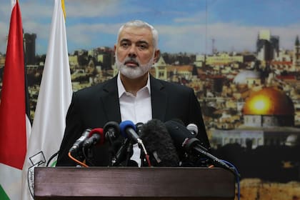 El líder de Hamas, Ismail Haniyeh.