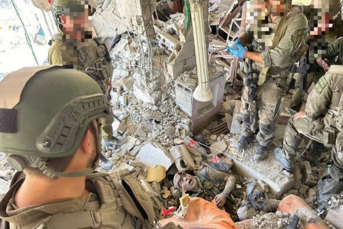 El líder de Hamas, Yahya Sinwar, abatido la semana pasada en la Franja de Gaza