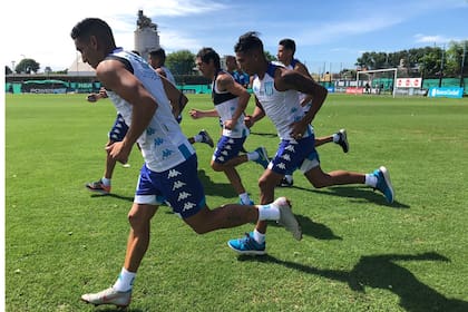 El líder de la Superliga trabajó en Avellaneda, en la vuelta a los entrenamientos.
