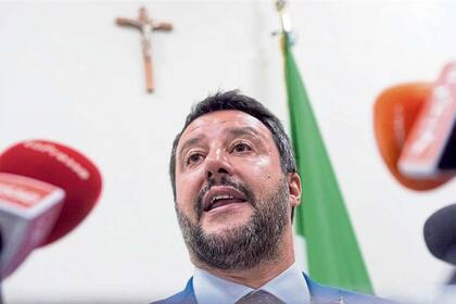 El líder de la xenófoba Liga, Matteo Salvini, el gran perdedor