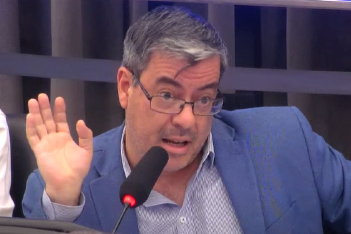 El líder del bloque de Unión por la Patria (UxP) en Diputados, Germán Martínez