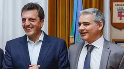 El líder del FR, Sergio Massa, y el diputado Ramiro Gutiérrez