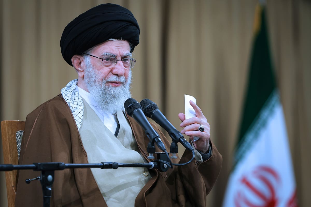 El líder espiritual y político iraní Ali Khamenei