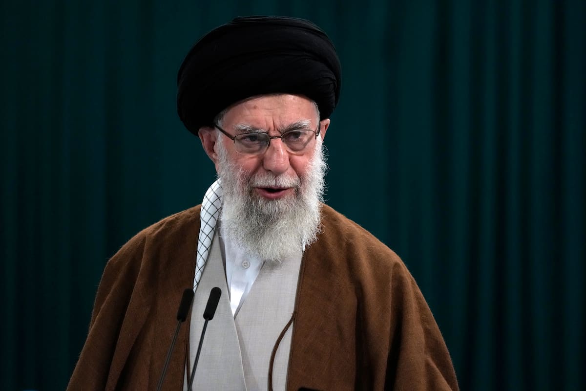 El líder supremo iraní, ayatollah Ali Khamanei, en Teherán, el 10 de mayo de 2024