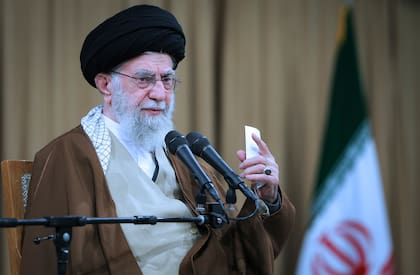 El líder supremo iraní, el ayatollah Ali Khamenei