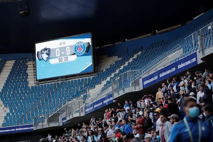 El límite para el Stade Océane fue de 5000 personas