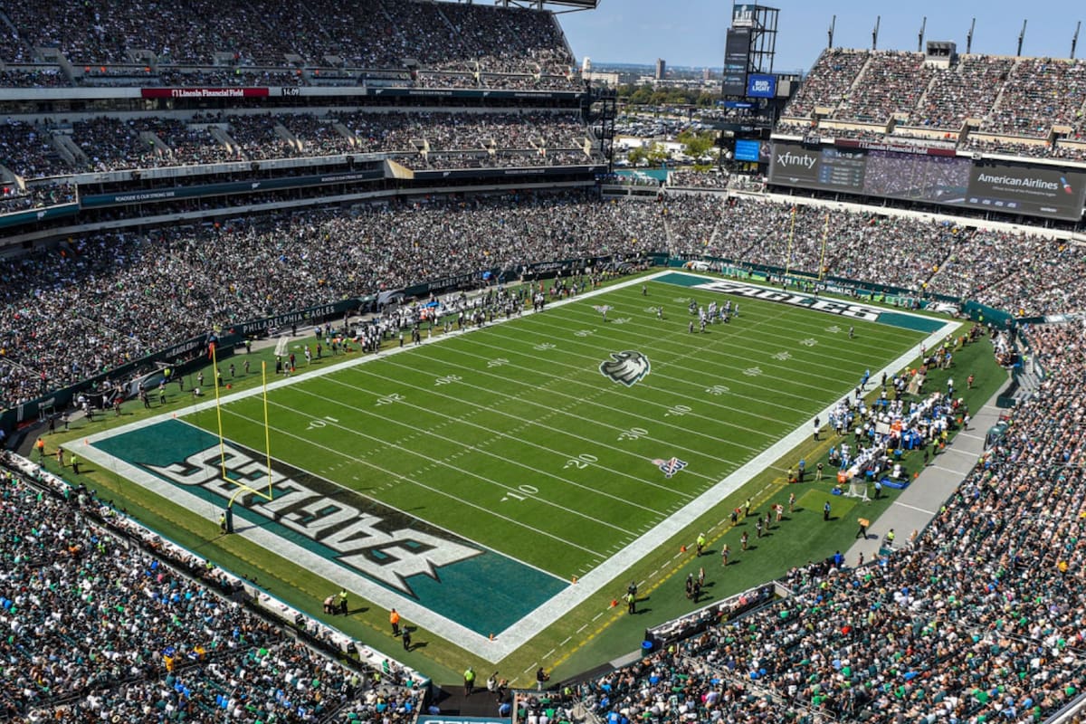 El Lincoln Financial Field de Filadelfia será la sede de seis juegos de la Copa del Mundo 2026 (philadelphiaeagles.com)